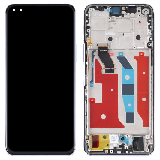 Original LCD Screen for Honor X20 Digitizer Full Assembly with Frame(Purple) - LCD Screen by buy2fix | Online Shopping UK | buy2fix