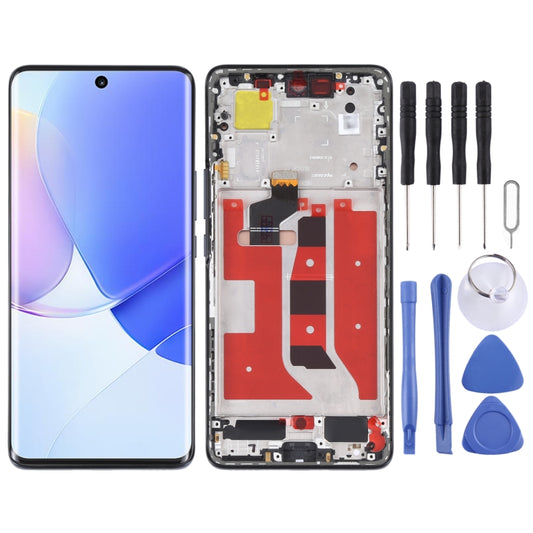 Original OLED LCD Screen for Huawei Nova 9 Digitizer Full Assembly with Frame(Black) - LCD Screen by buy2fix | Online Shopping UK | buy2fix
