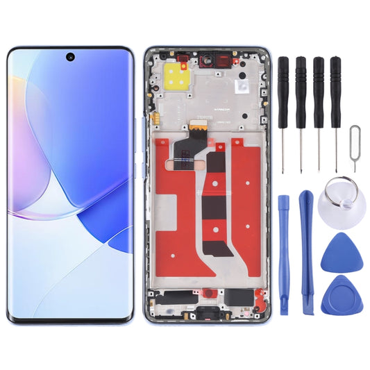 Original OLED LCD Screen for Huawei Nova 9 Digitizer Full Assembly with Frame(Blue) - LCD Screen by buy2fix | Online Shopping UK | buy2fix