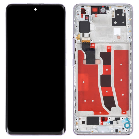 Original OLED LCD Screen for Huawei Nova 8 5G Digitizer Full Assembly with Frame(Purple) - LCD Screen by buy2fix | Online Shopping UK | buy2fix