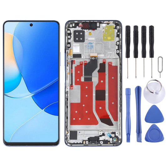 Original LCD Screen and Digitizer Full Assembly with Frame for Huawei Nova 9 SE(Purple) - LCD Screen by buy2fix | Online Shopping UK | buy2fix