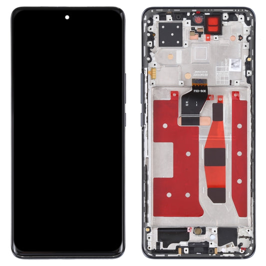 Original OLED LCD Screen for Honor 60 Pro Digitizer Full Assembly with Frame(Black) - LCD Screen by buy2fix | Online Shopping UK | buy2fix