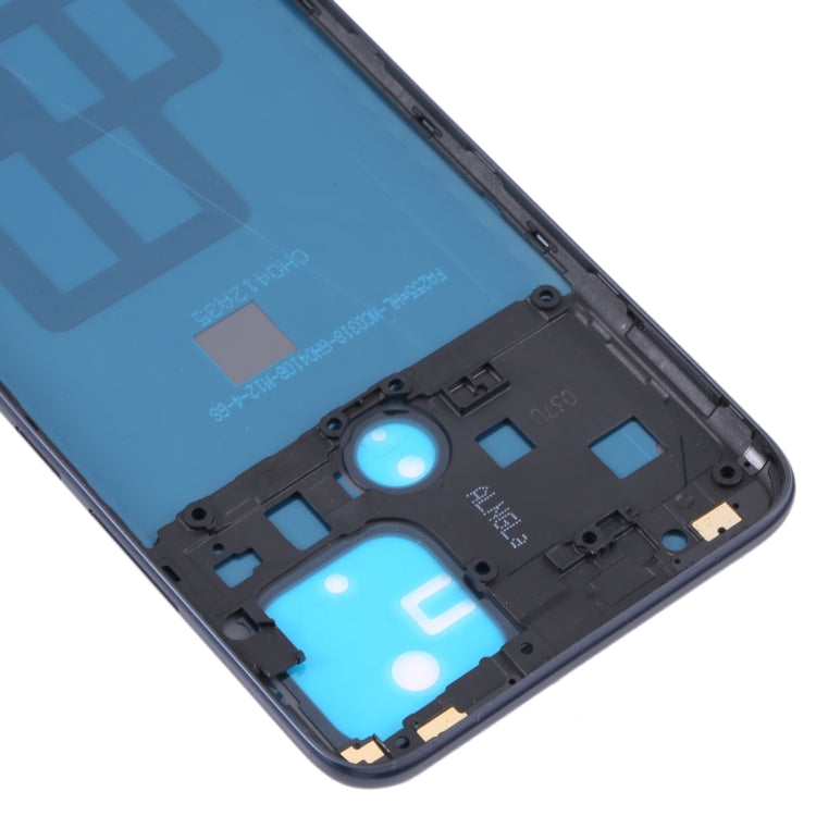 For OPPO A15/A15S/A35 Battery Back Cover with Middle Frame (Black) - Back Cover by buy2fix | Online Shopping UK | buy2fix