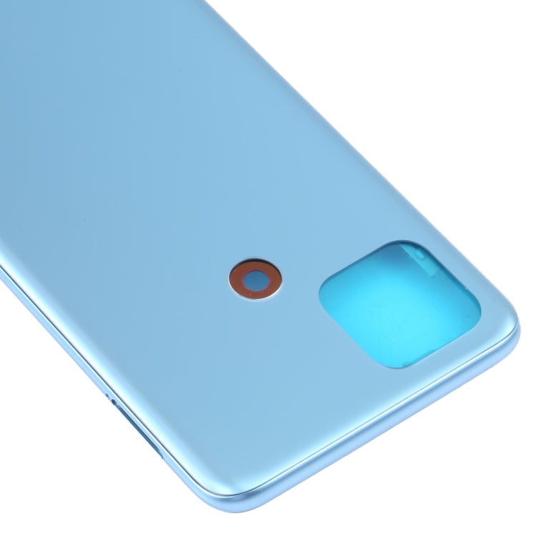 For OPPO A15/A15S/A35 Battery Back Cover with Middle Frame (Blue) - Back Cover by buy2fix | Online Shopping UK | buy2fix