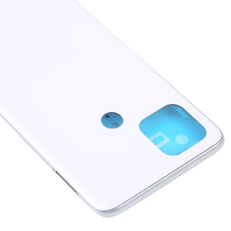 For OPPO A15/A15S/A35 Battery Back Cover with Middle Frame (White) - Back Cover by buy2fix | Online Shopping UK | buy2fix