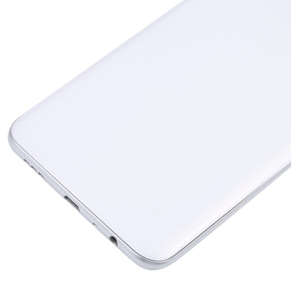 For OPPO A15/A15S/A35 Battery Back Cover with Middle Frame (White) - Back Cover by buy2fix | Online Shopping UK | buy2fix