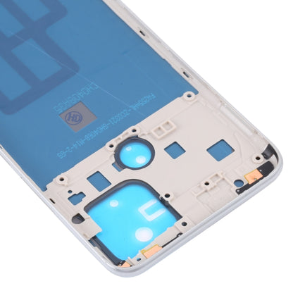 For OPPO A15/A15S/A35 Battery Back Cover with Middle Frame (White) - Back Cover by buy2fix | Online Shopping UK | buy2fix