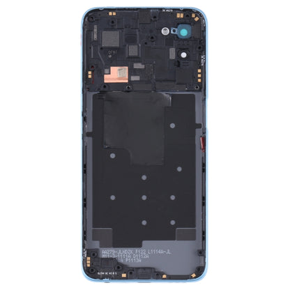 For OPPO A56 5G Battery Back Cover with Middle Frame (Blue) - Back Cover by buy2fix | Online Shopping UK | buy2fix