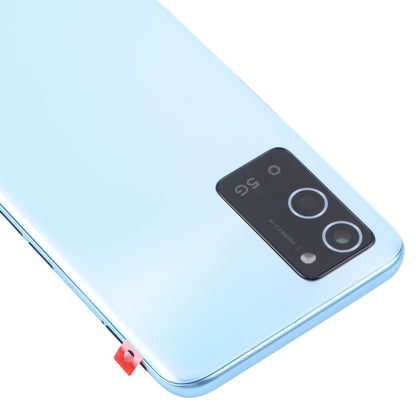 For OPPO A56 5G Battery Back Cover with Middle Frame (Blue) - Back Cover by buy2fix | Online Shopping UK | buy2fix
