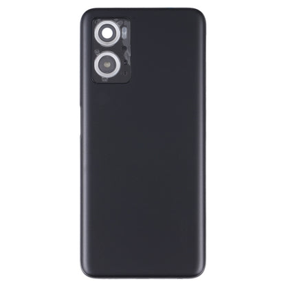 For OPPO A36/A76 Battery Back Cover with Middle Frame (Black) - Back Cover by buy2fix | Online Shopping UK | buy2fix