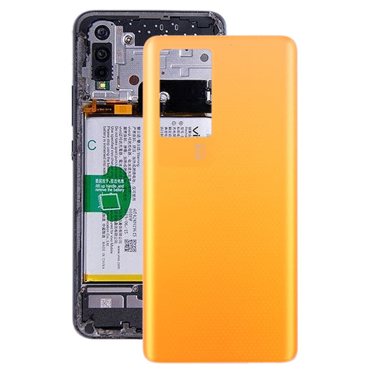 For vivo iQOO Neo5 S Original Battery Back Cover (Orange) - Back Cover by buy2fix | Online Shopping UK | buy2fix