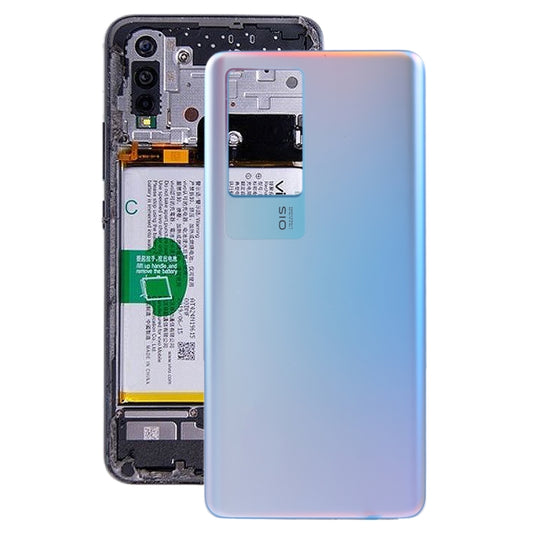 For vivo iQOO Neo5 S Original Battery Back Cover (Silver) - Back Cover by buy2fix | Online Shopping UK | buy2fix