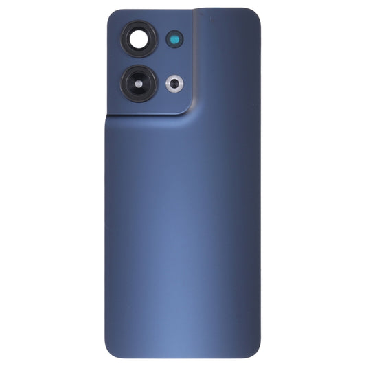 For OPPO Reno8 Original Battery Back Cover with Camera Lens Cover(Black) - Back Cover by buy2fix | Online Shopping UK | buy2fix