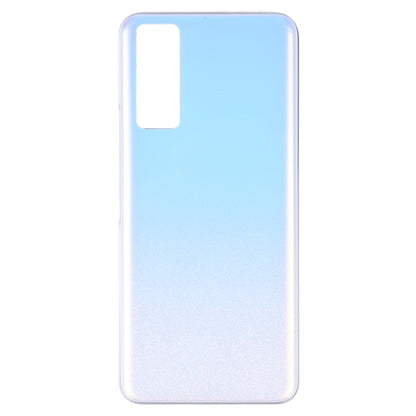 For vivo Y53s 5G Battery Back Cover with Middle Frame (Silver) - Back Cover by buy2fix | Online Shopping UK | buy2fix