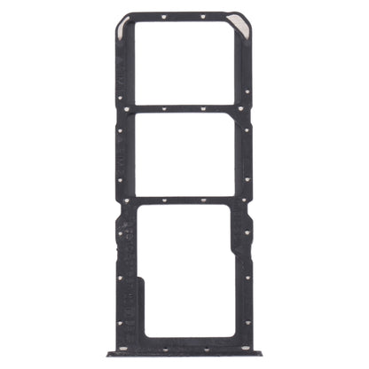 For OPPO A56 5G SIM Card Tray + SIM Card Tray + Micro SD Card Tray (Black) - Card Tray by buy2fix | Online Shopping UK | buy2fix