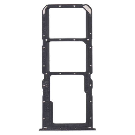 For OPPO A56 5G SIM Card Tray + SIM Card Tray + Micro SD Card Tray (Black) - Card Tray by buy2fix | Online Shopping UK | buy2fix