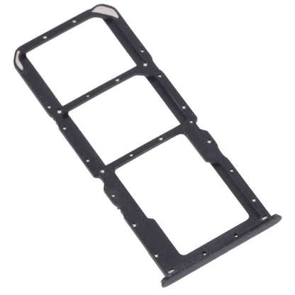For OPPO A56 5G SIM Card Tray + SIM Card Tray + Micro SD Card Tray (Black) - Card Tray by buy2fix | Online Shopping UK | buy2fix