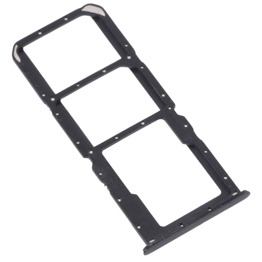 For OPPO A56 5G SIM Card Tray + SIM Card Tray + Micro SD Card Tray (Black) - Card Tray by buy2fix | Online Shopping UK | buy2fix