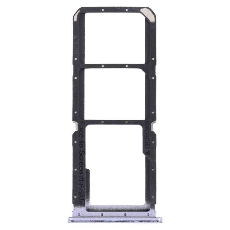 For OPPO A56 5G SIM Card Tray + SIM Card Tray + Micro SD Card Tray (Purple) - Card Tray by buy2fix | Online Shopping UK | buy2fix