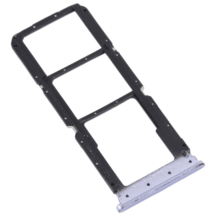For OPPO A56 5G SIM Card Tray + SIM Card Tray + Micro SD Card Tray (Purple) - Card Tray by buy2fix | Online Shopping UK | buy2fix