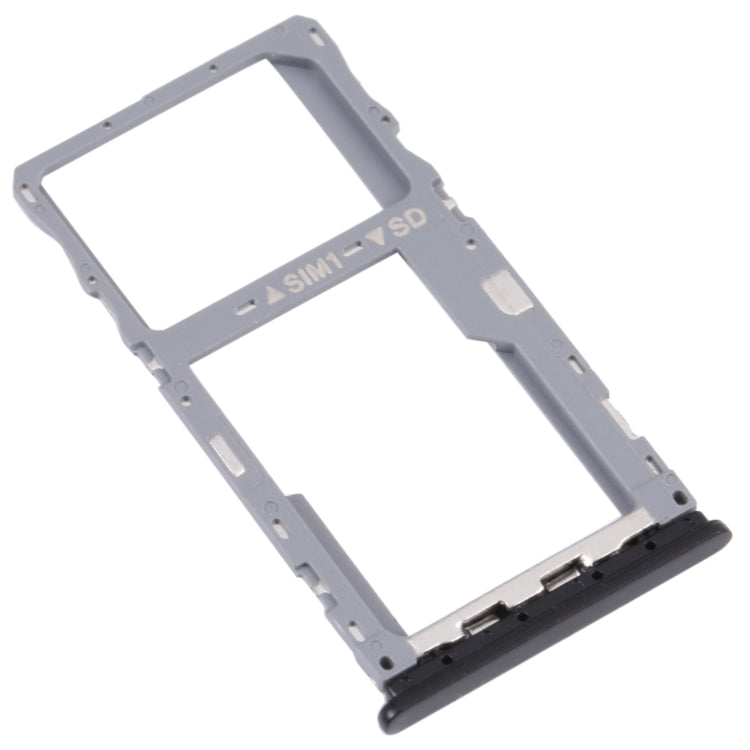 SIM Card Tray + Micro SD Card Tray for T-Mobile Revvl 4+ 5062 506W 5062Z(Black) - For T-Mobile by buy2fix | Online Shopping UK | buy2fix