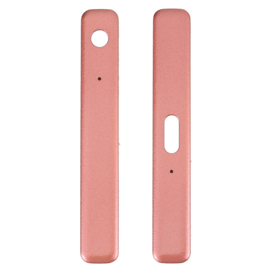 1 Pair Side Part Sidebar For Sony Xperia XZ1 Compact (Orange) - Frame Bezel Plate by buy2fix | Online Shopping UK | buy2fix
