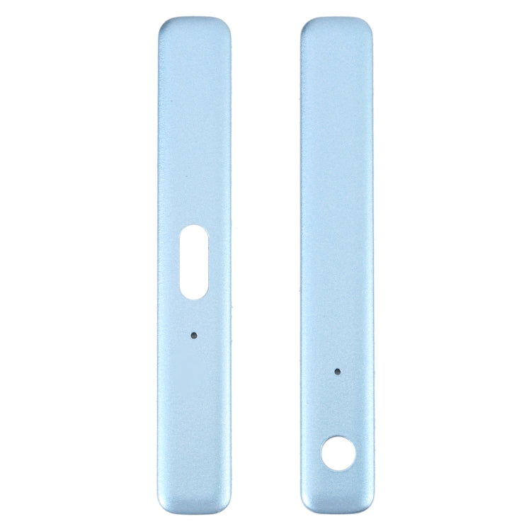1 Pair Side Part Sidebar For Sony Xperia XZ1 Compact (Blue) - Frame Bezel Plate by buy2fix | Online Shopping UK | buy2fix