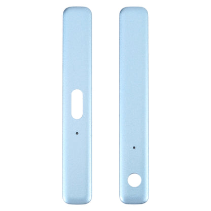 1 Pair Side Part Sidebar For Sony Xperia XZ1 Compact (Blue) - Frame Bezel Plate by buy2fix | Online Shopping UK | buy2fix