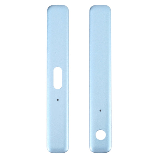 1 Pair Side Part Sidebar For Sony Xperia XZ1 Compact (Blue) - Frame Bezel Plate by buy2fix | Online Shopping UK | buy2fix