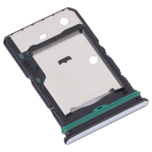 For OnePlus Nord CE 2 5G SIM Card Tray + SIM Card Tray + Micro SD Card Tray (Silver) - Card Tray by buy2fix | Online Shopping UK | buy2fix