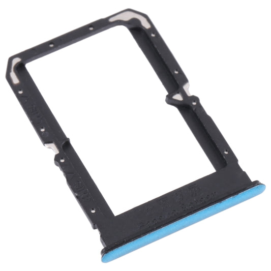 For OnePlus Ace Racing SIM Card Tray + SIM Card Tray (Blue) - Card Tray by buy2fix | Online Shopping UK | buy2fix