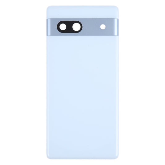 For Google Pixel 7A Original Battery Back Cover with Camera Lens Cover(Blue) - Back Cover by buy2fix | Online Shopping UK | buy2fix