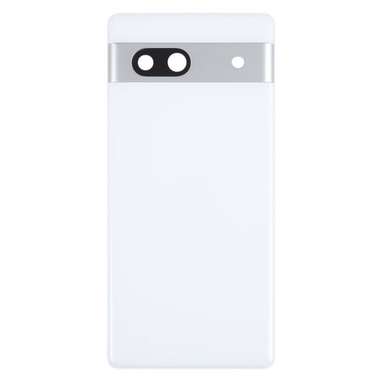 For Google Pixel 7A Original Battery Back Cover with Camera Lens Cover(White) by buy2fix
