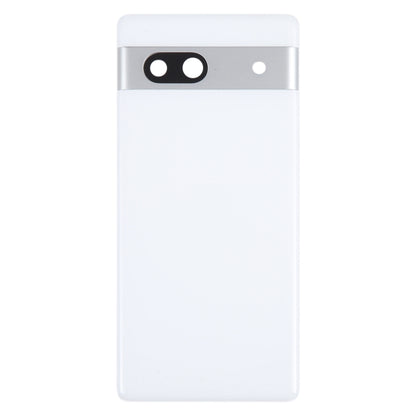 For Google Pixel 7A Original Battery Back Cover with Camera Lens Cover(White) by buy2fix