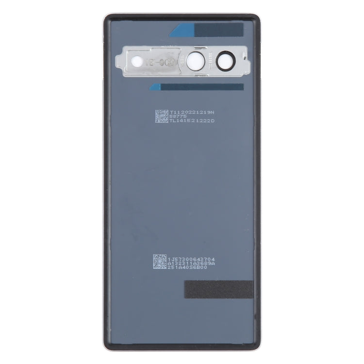 For Google Pixel 7A Original Battery Back Cover with Camera Lens Cover(White) by buy2fix