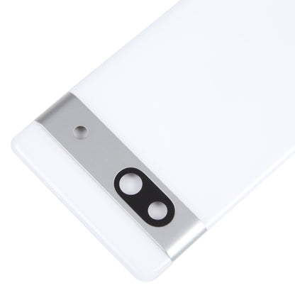 For Google Pixel 7A Original Battery Back Cover with Camera Lens Cover(White) by buy2fix
