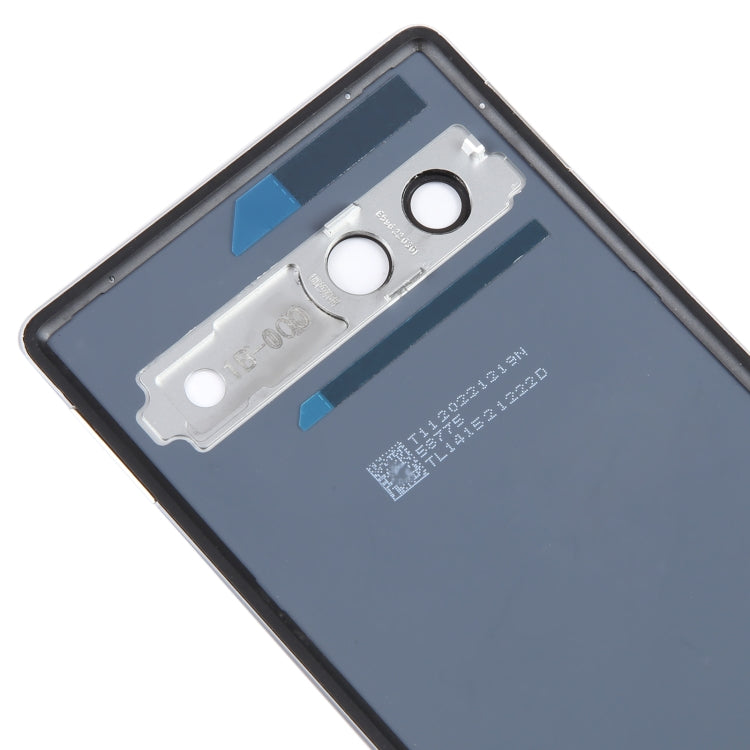 For Google Pixel 7A Original Battery Back Cover with Camera Lens Cover(White) by buy2fix