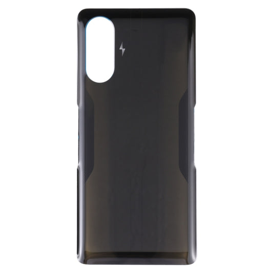 Glass Battery Back Cover for Xiaomi Redmi K40 Gaming(Black) - Back Cover by buy2fix | Online Shopping UK | buy2fix