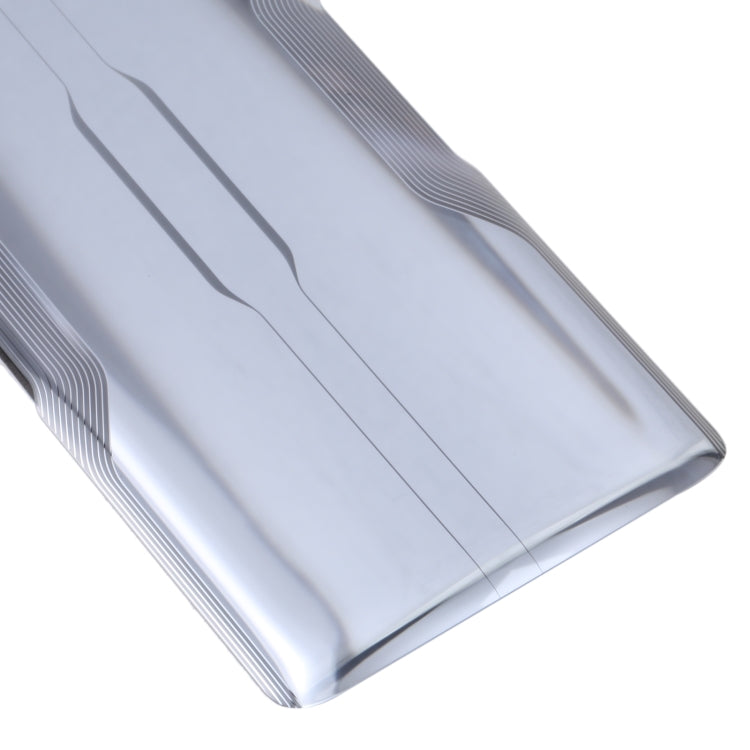 Glass Battery Back Cover for Xiaomi Redmi K40 Gaming(Silver) - Back Cover by buy2fix | Online Shopping UK | buy2fix