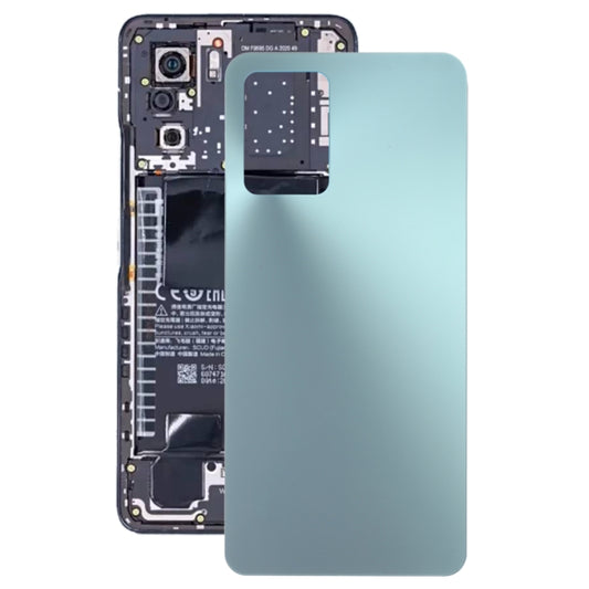 Glass Battery Back Cover for Xiaomi Redmi K40s(Green) - Back Cover by buy2fix | Online Shopping UK | buy2fix