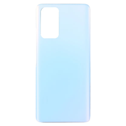 Glass Battery Back Cover for Xiaomi Redmi Note 10 Pro/Redmi Note 10 Pro Max/Redmi Note 10 Pro India(Blue) - Back Cover by buy2fix | Online Shopping UK | buy2fix
