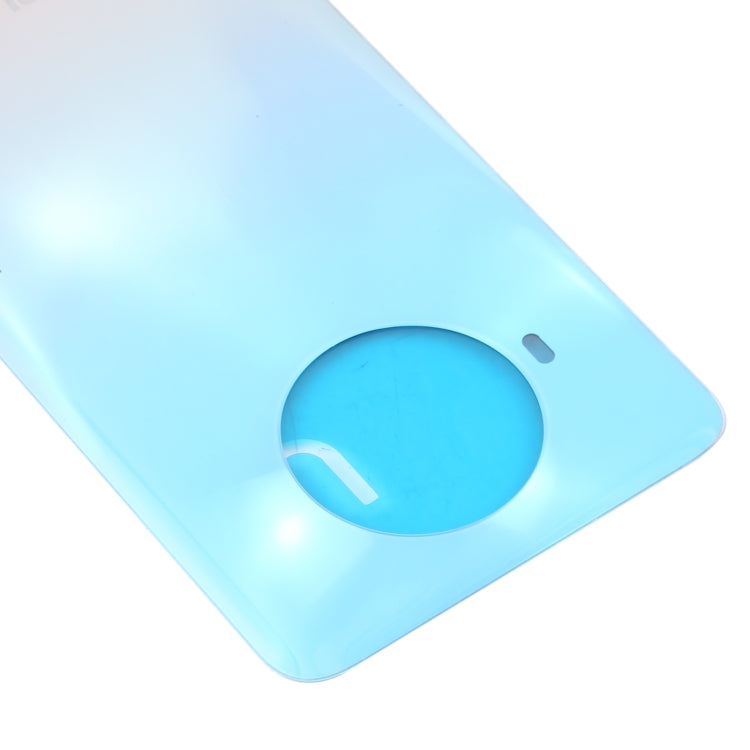 Glass Battery Back Cover for Xiaomi Redmi Note 9 Pro 5G/Mi 10T Lite 5G(Lake Blue) - Back Cover by buy2fix | Online Shopping UK | buy2fix