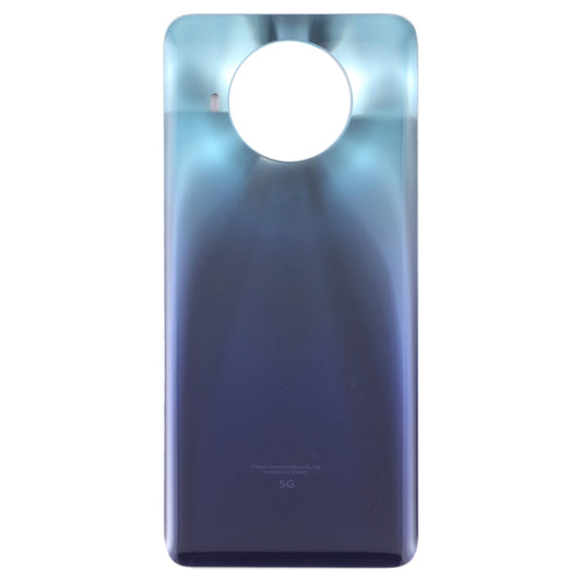 Glass Battery Back Cover for Xiaomi Redmi Note 9 Pro 5G/Mi 10T Lite 5G(Blue) - Back Cover by buy2fix | Online Shopping UK | buy2fix