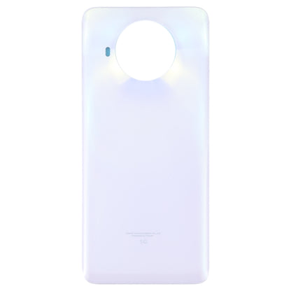 Glass Battery Back Cover for Xiaomi Redmi Note 9 Pro 5G/Mi 10T Lite 5G(White) - Back Cover by buy2fix | Online Shopping UK | buy2fix