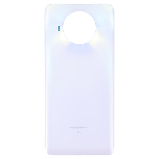 Glass Battery Back Cover for Xiaomi Redmi Note 9 Pro 5G/Mi 10T Lite 5G(White) - Back Cover by buy2fix | Online Shopping UK | buy2fix