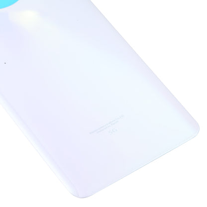 Glass Battery Back Cover for Xiaomi Redmi Note 9 Pro 5G/Mi 10T Lite 5G(White) - Back Cover by buy2fix | Online Shopping UK | buy2fix