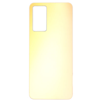 For vivo Y75 4G 2022/V23e Glass Battery Back Cover (Gold) - Back Cover by buy2fix | Online Shopping UK | buy2fix