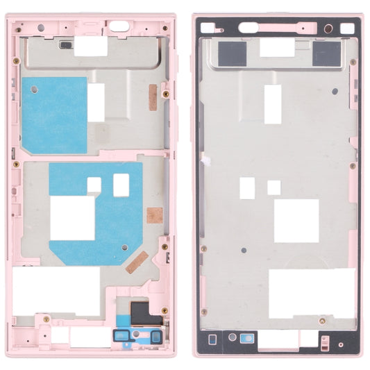 Middle Frame Bezel Plate for Sony Xperia X Compact (Pink) - Frame Bezel Plate by buy2fix | Online Shopping UK | buy2fix