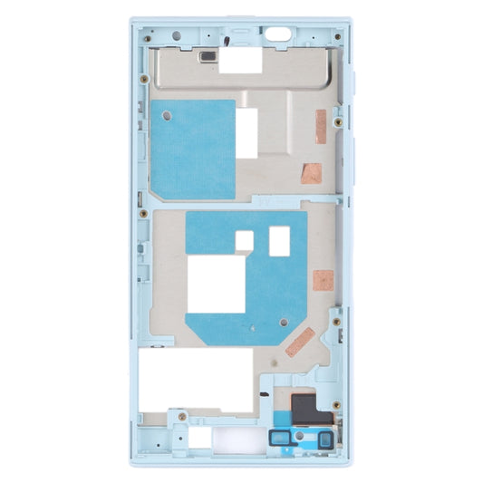 Middle Frame Bezel Plate for Sony Xperia X Compact (Blue) - Frame Bezel Plate by buy2fix | Online Shopping UK | buy2fix