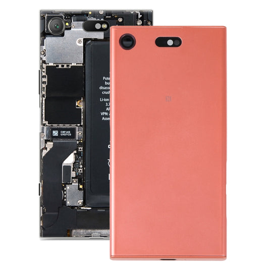Original Battery Back Cover with Camera Lens Cover for Sony Xperia XZ1 Compact(Orange) - Back Cover by buy2fix | Online Shopping UK | buy2fix